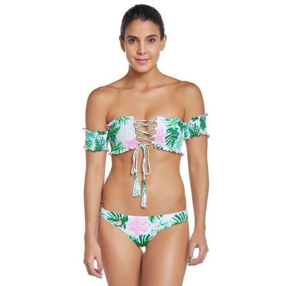 New. Pilyq flamingo bikini set. Normally $164 - Picture 4 of 12